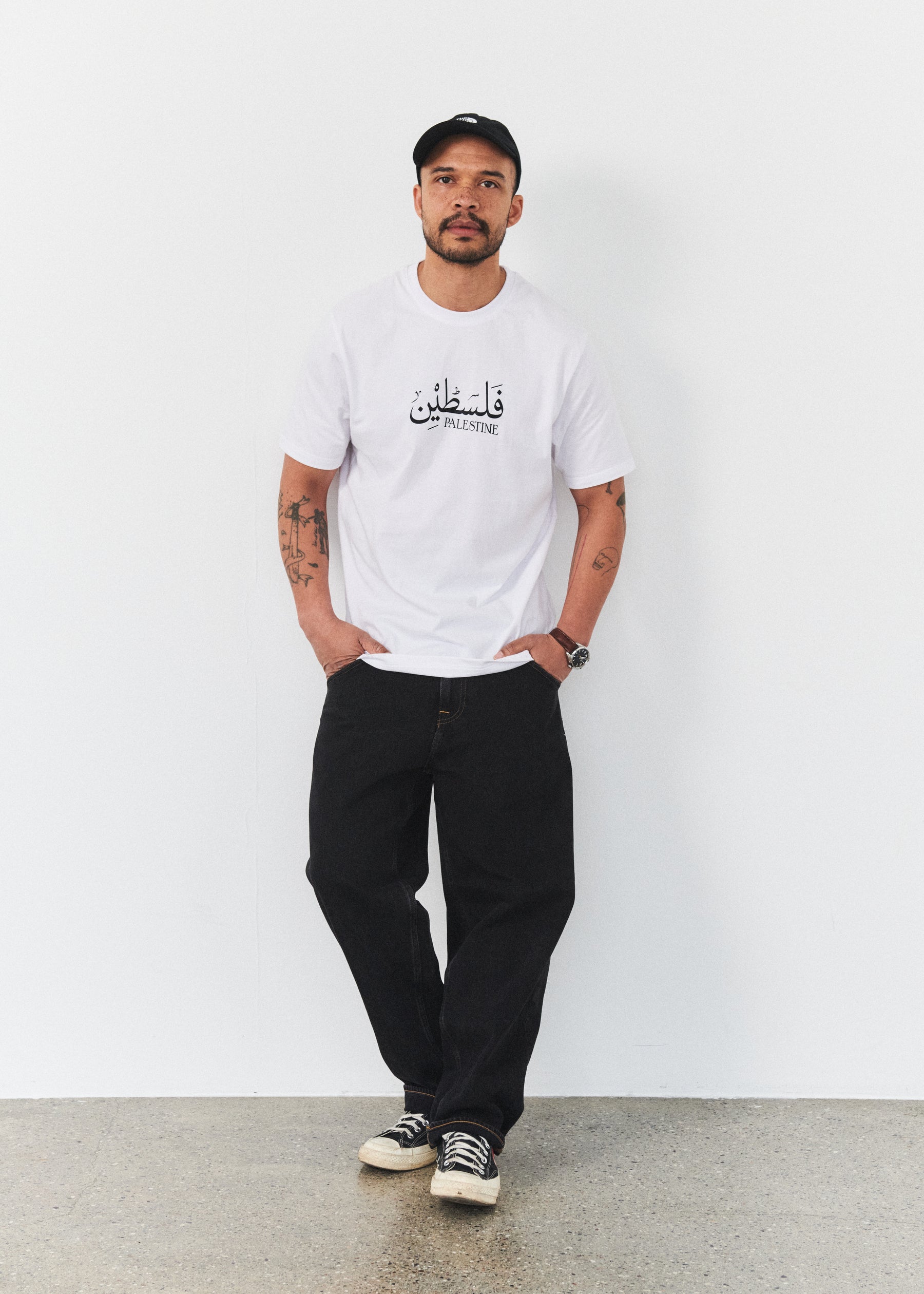 T-skjorte med dobbelttunge