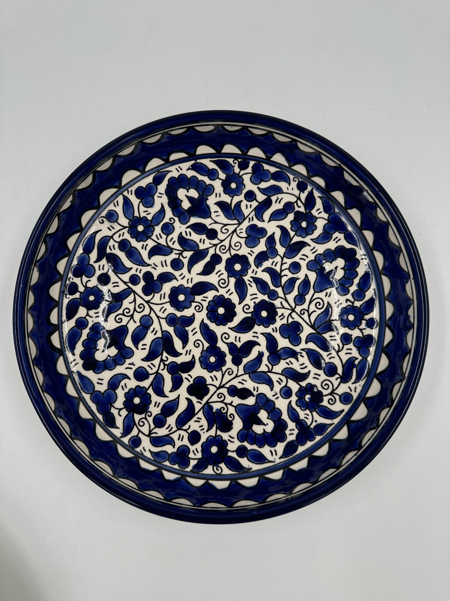 Al-Khalil brett 28 cm kongeblå