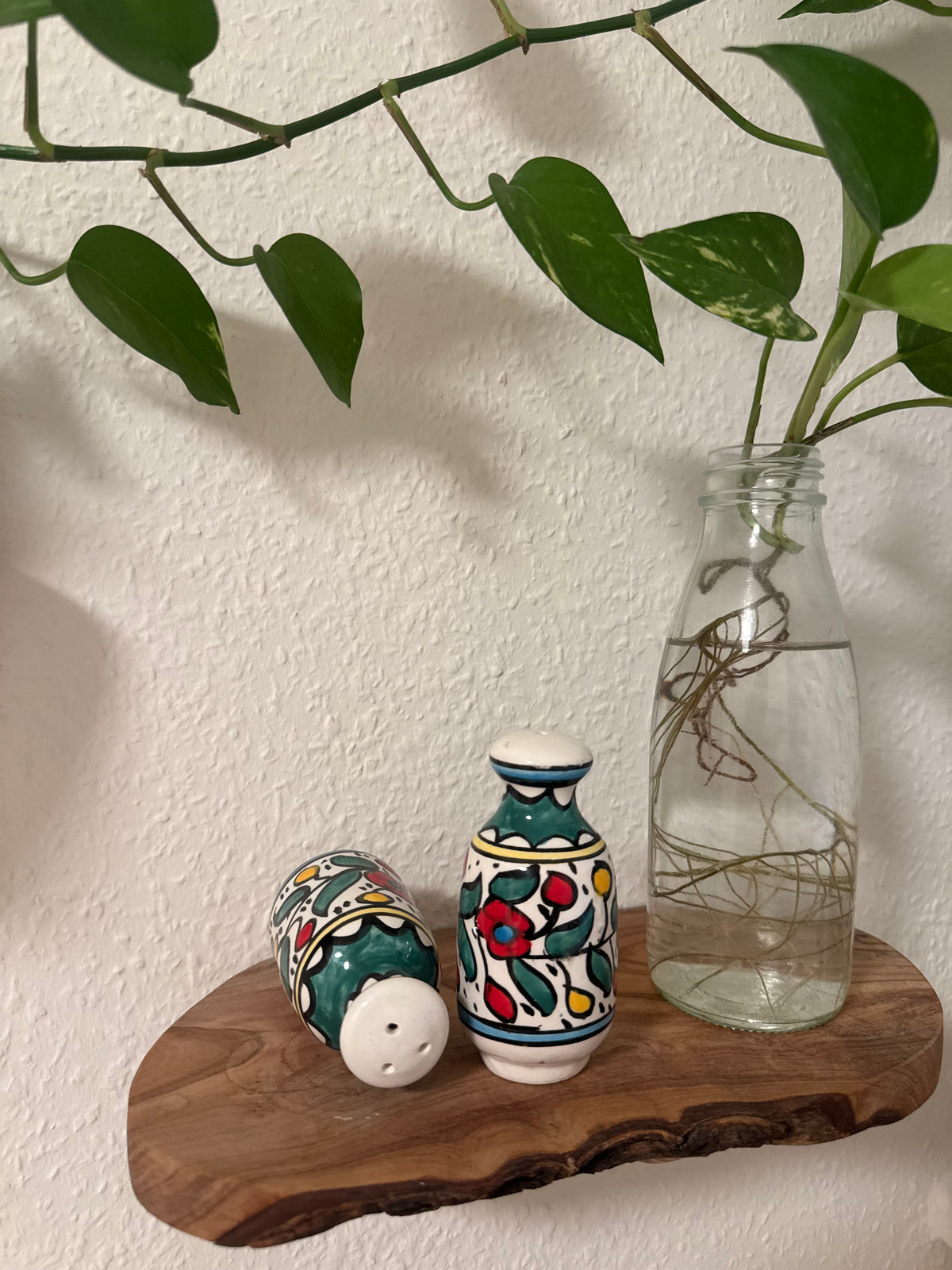 Zout- en peperstel groen