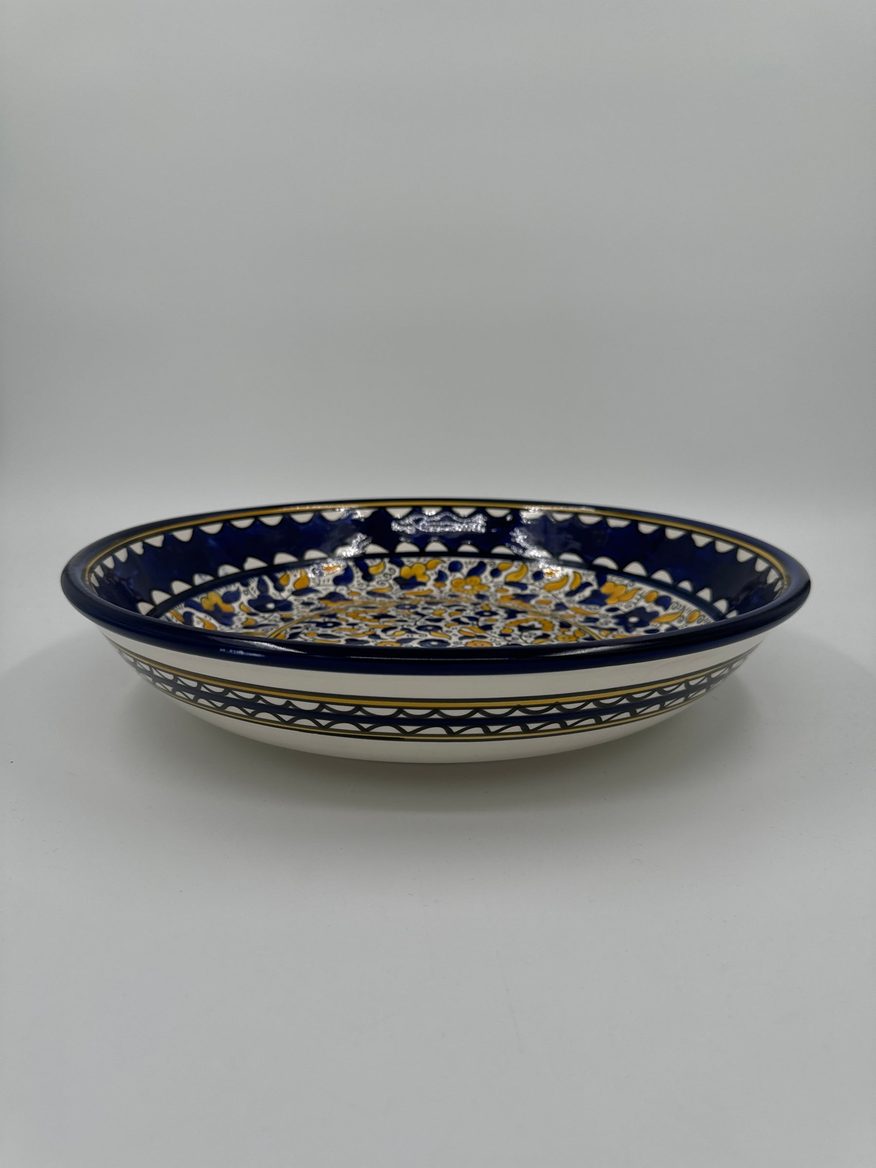 Al-Khalil dypt brett 37 cm gult