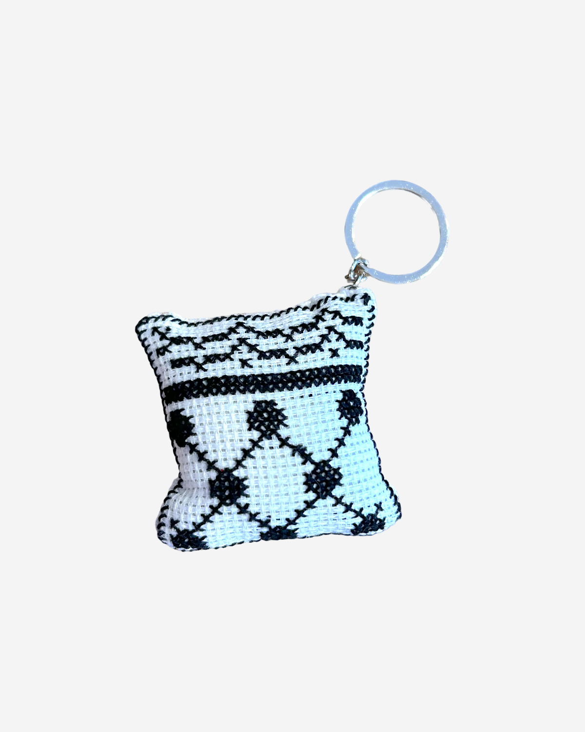 Tatreez sleutelhanger - kuffiye-patroon