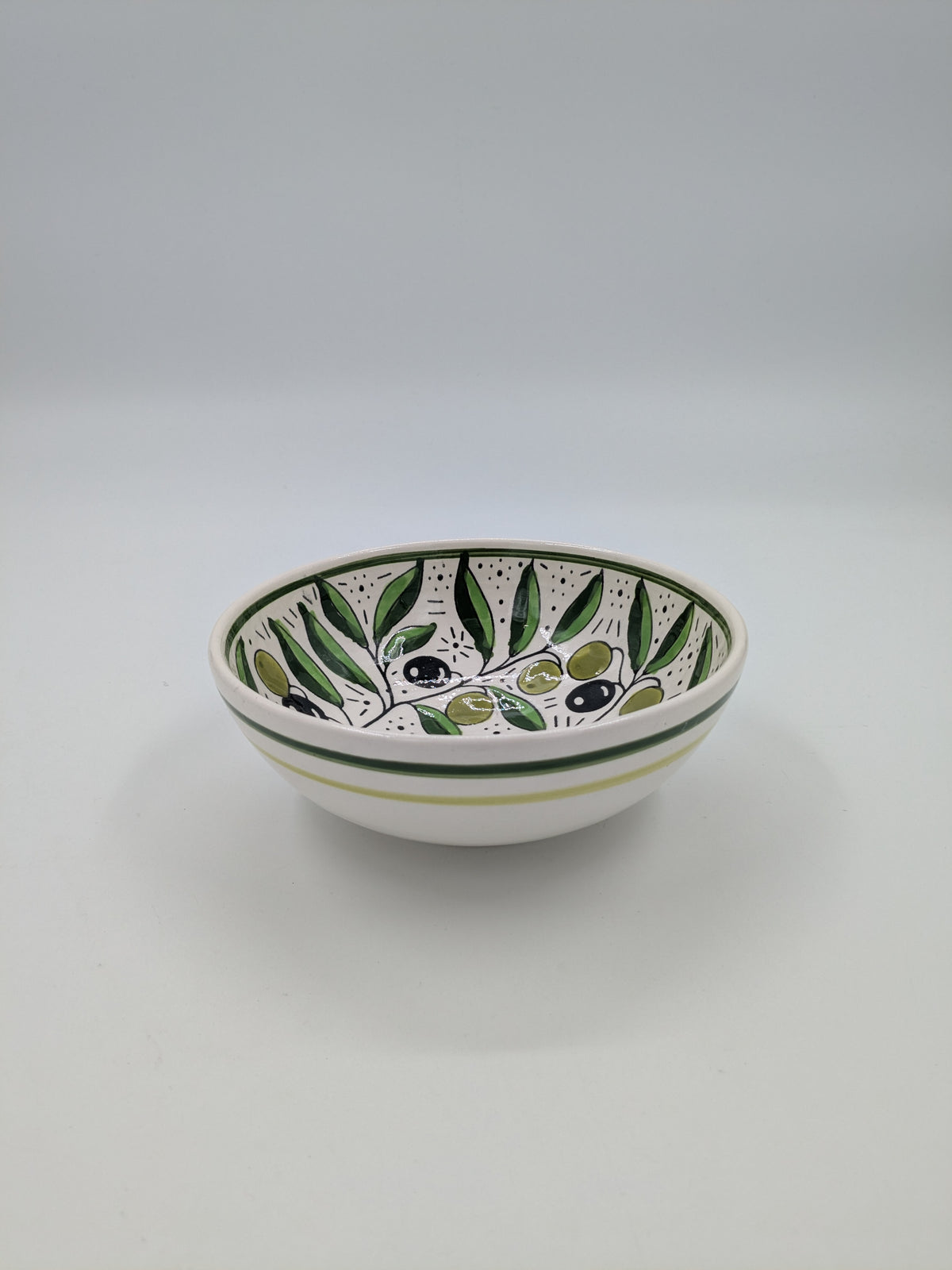 Kom 15 cm - olijf