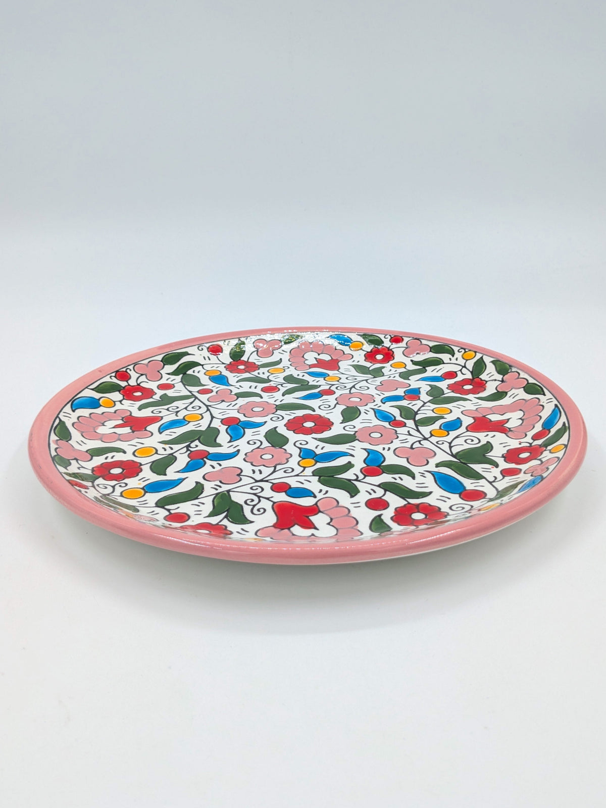Lunchtallrik 19 cm - rosa