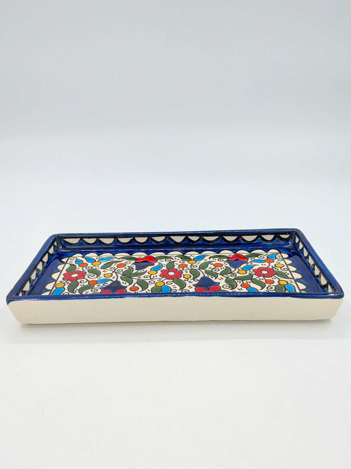 Serving dish - multi-coloured