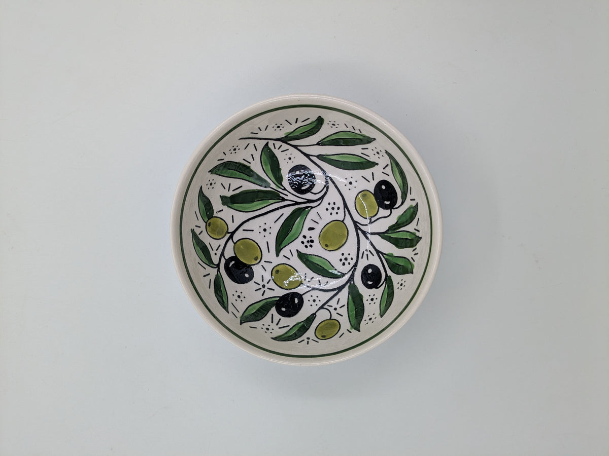 Kom 15 cm - olijf