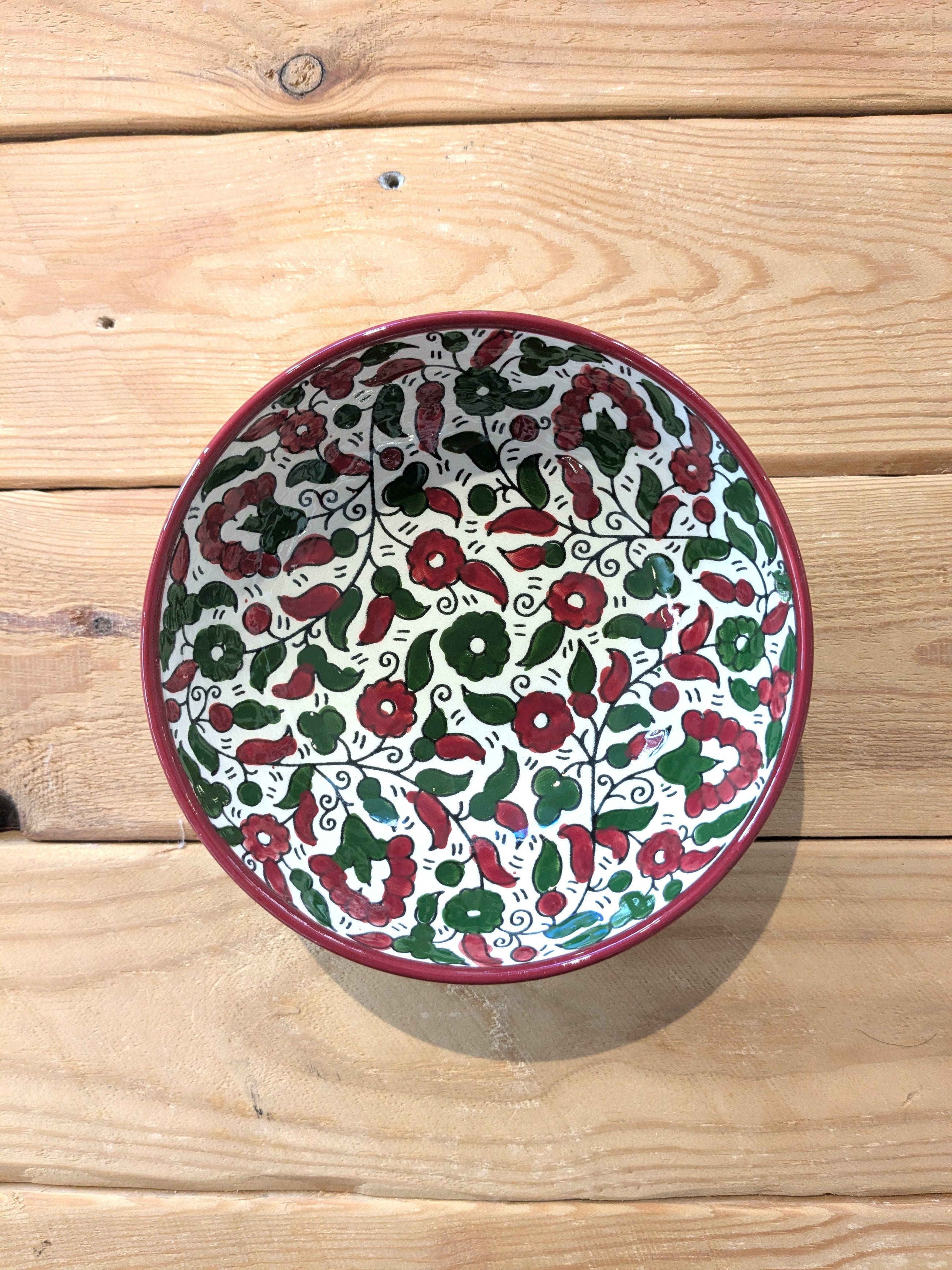 Al-Khalil - bordeaux/grøn