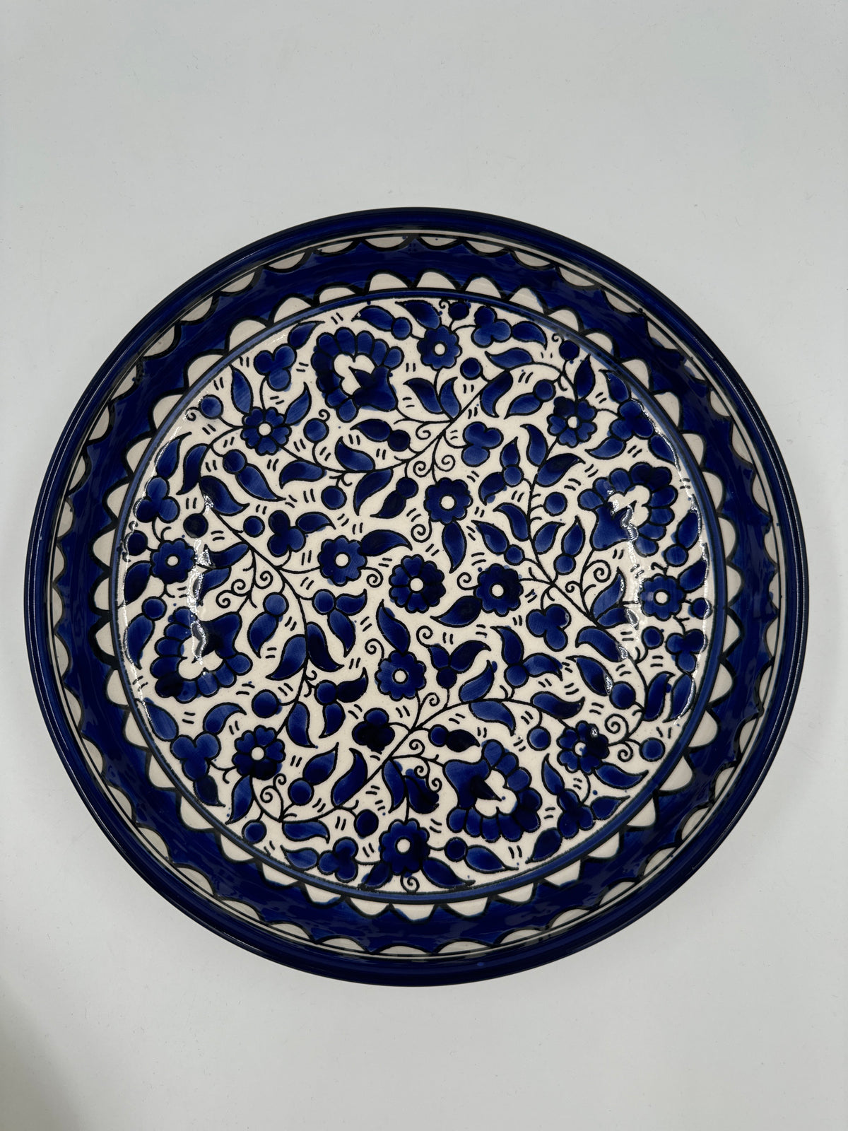 Al-Khalil brett 28 cm kongeblå