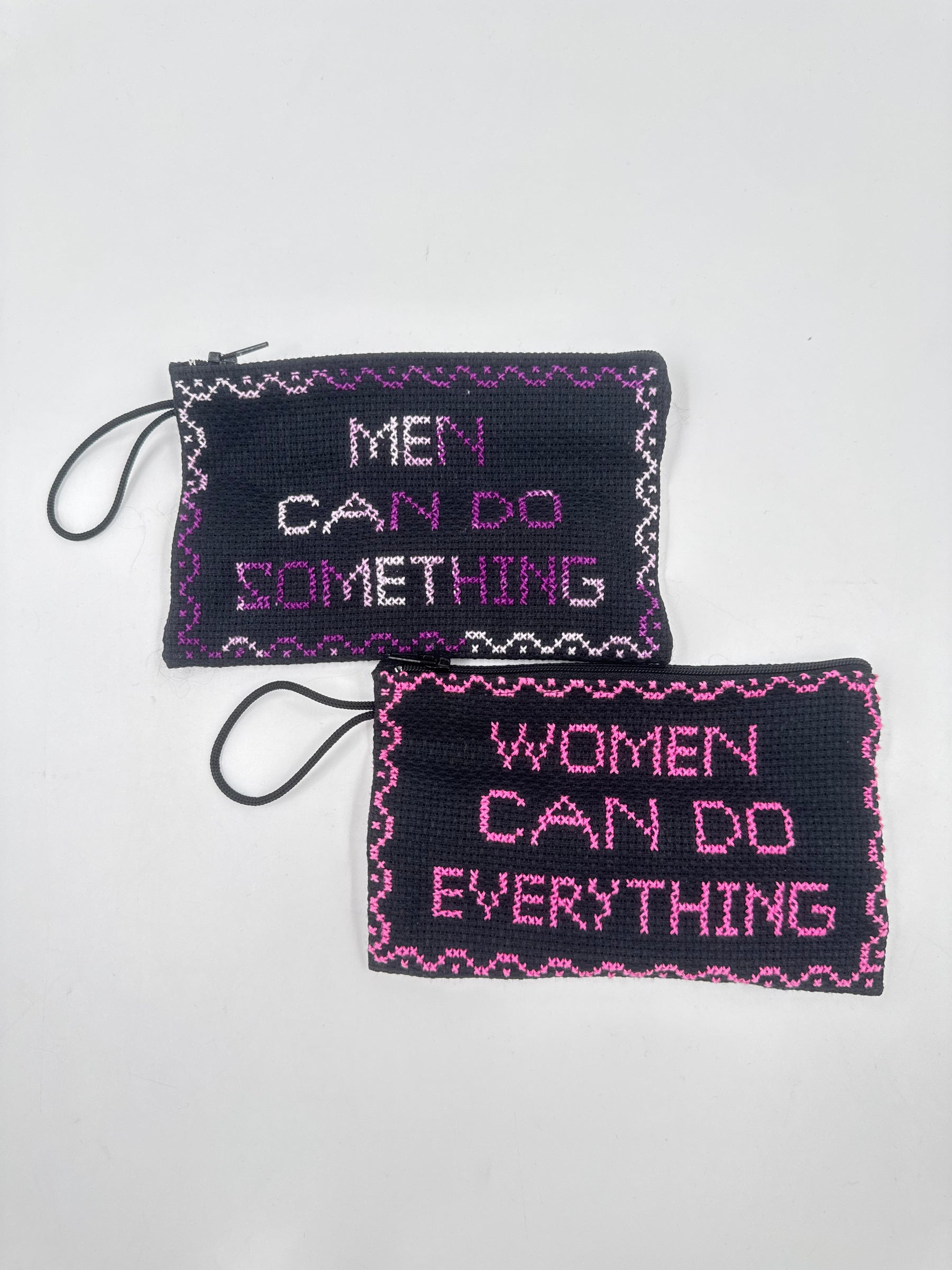 Håndbrodert lommebok herre/dame