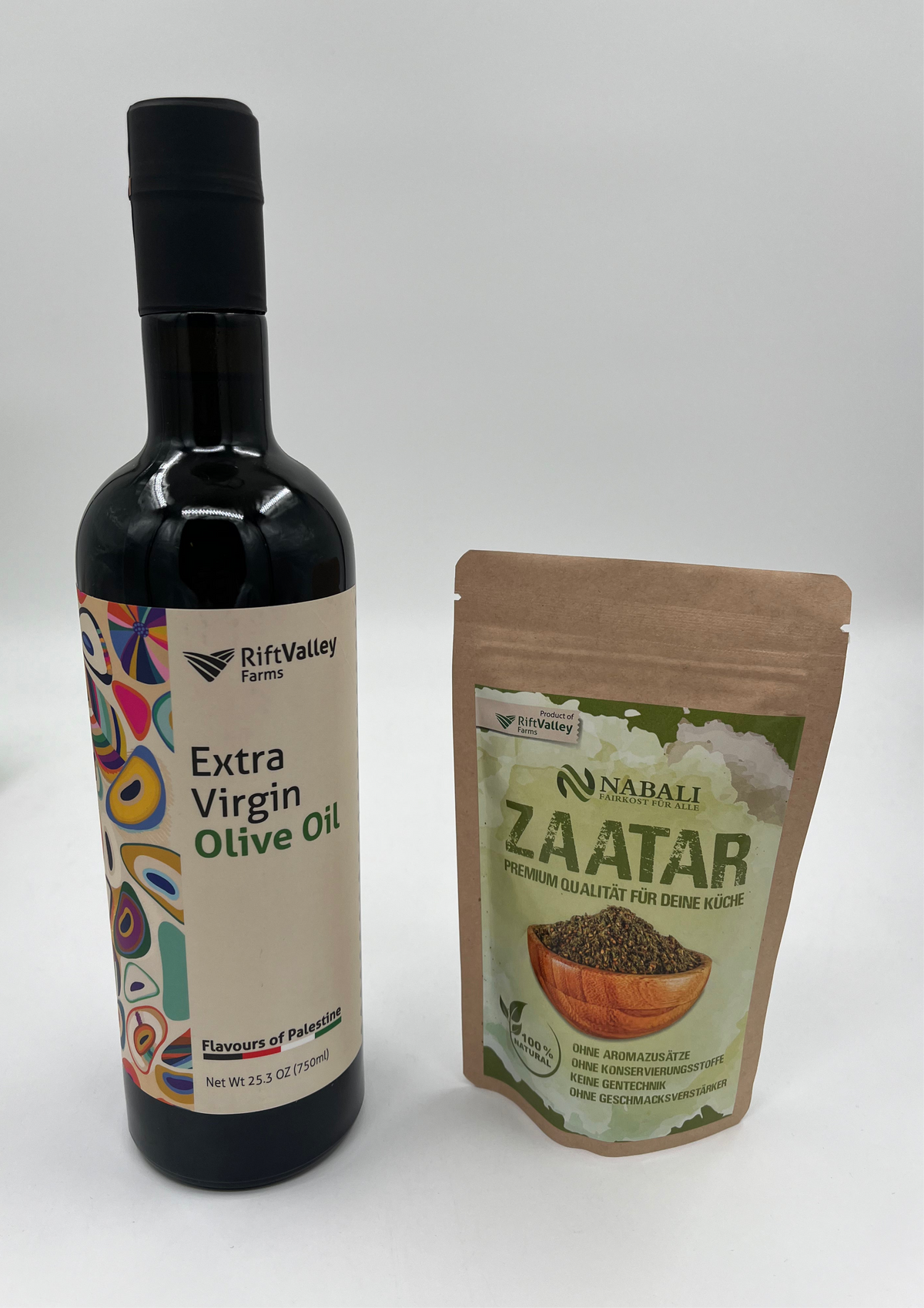Olivenolje og Zaatar