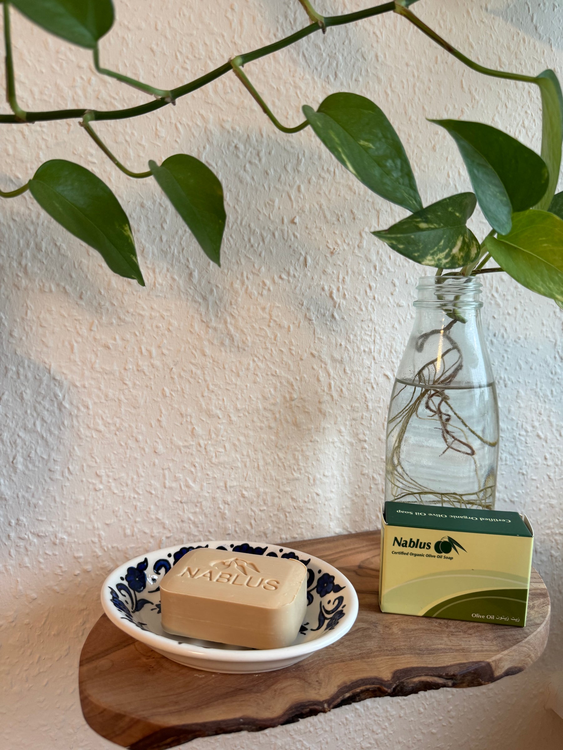 Såpedispenser Blå Blomst