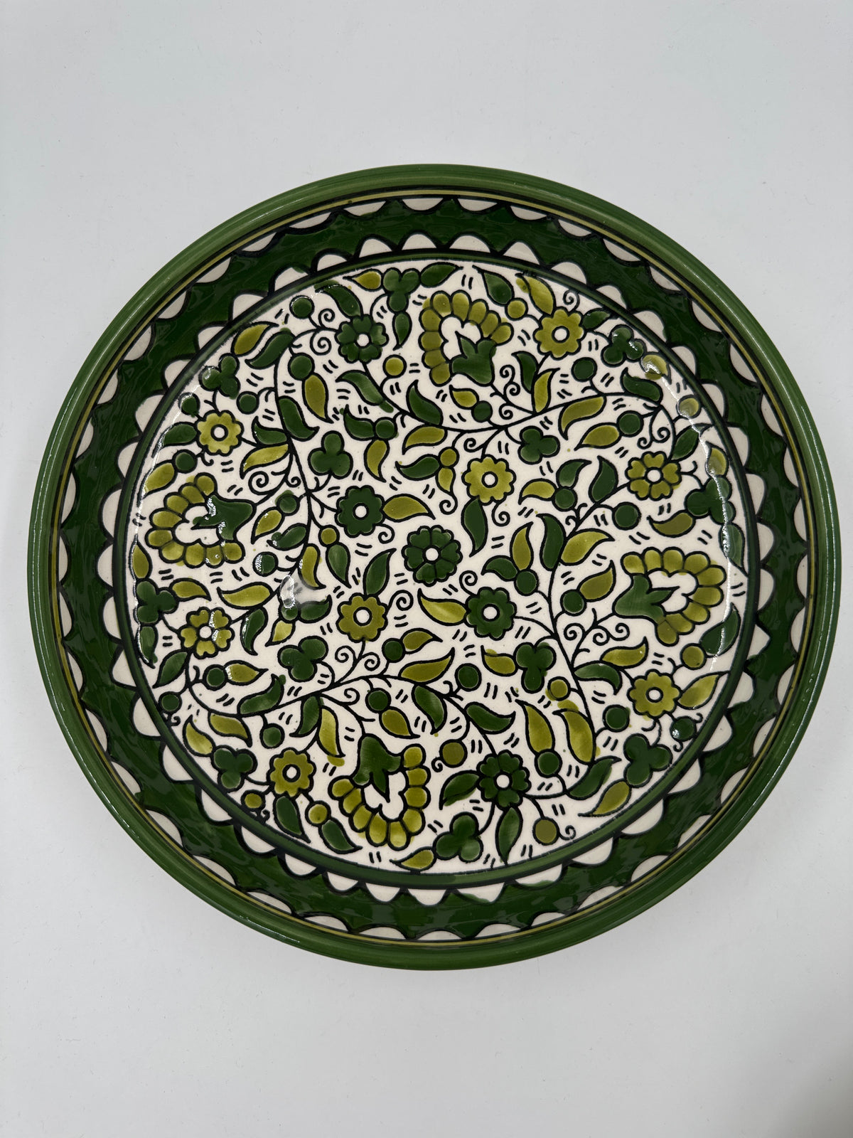 Al-Khalil brett 28 cm lysegrønn