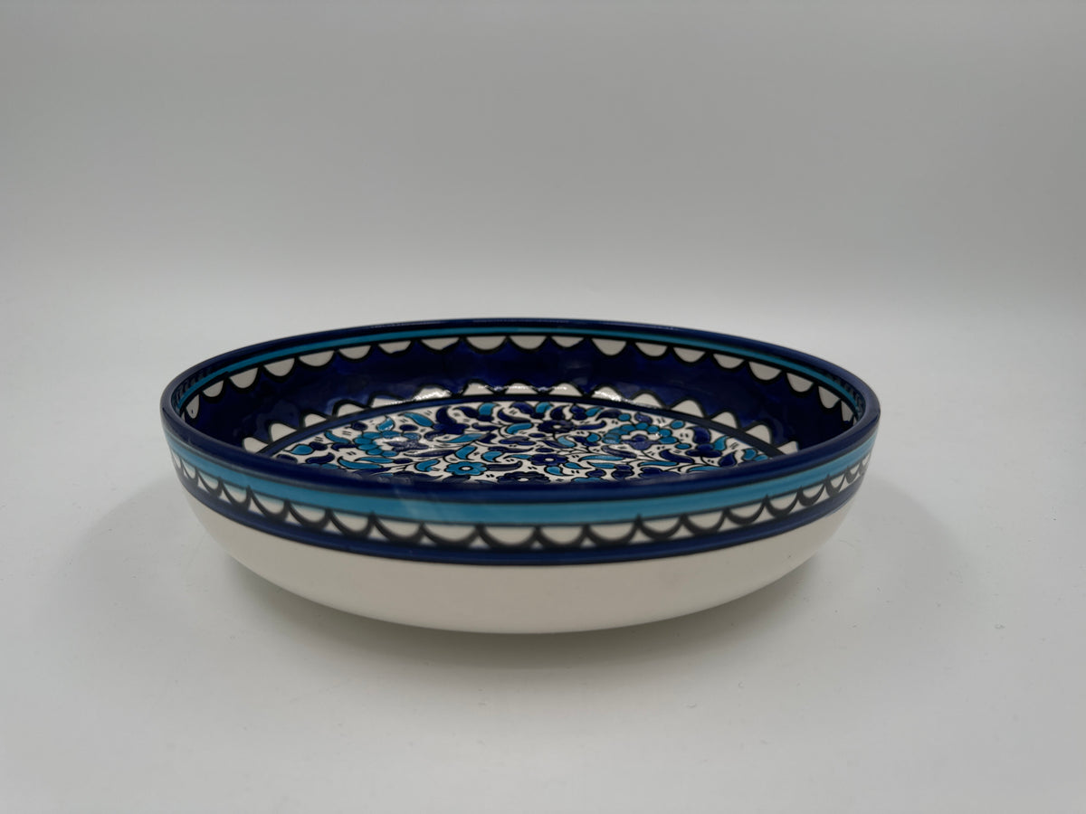 Al-Khalil brett 23 cm lyseblå