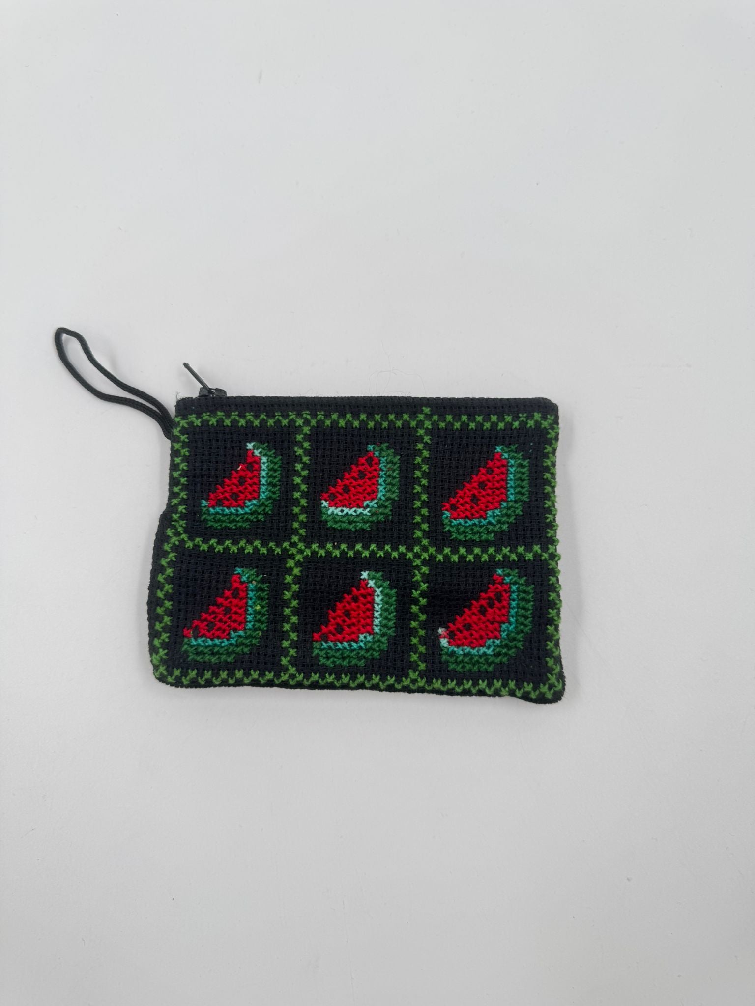 Håndbrodert lommebok med Tatreez 7