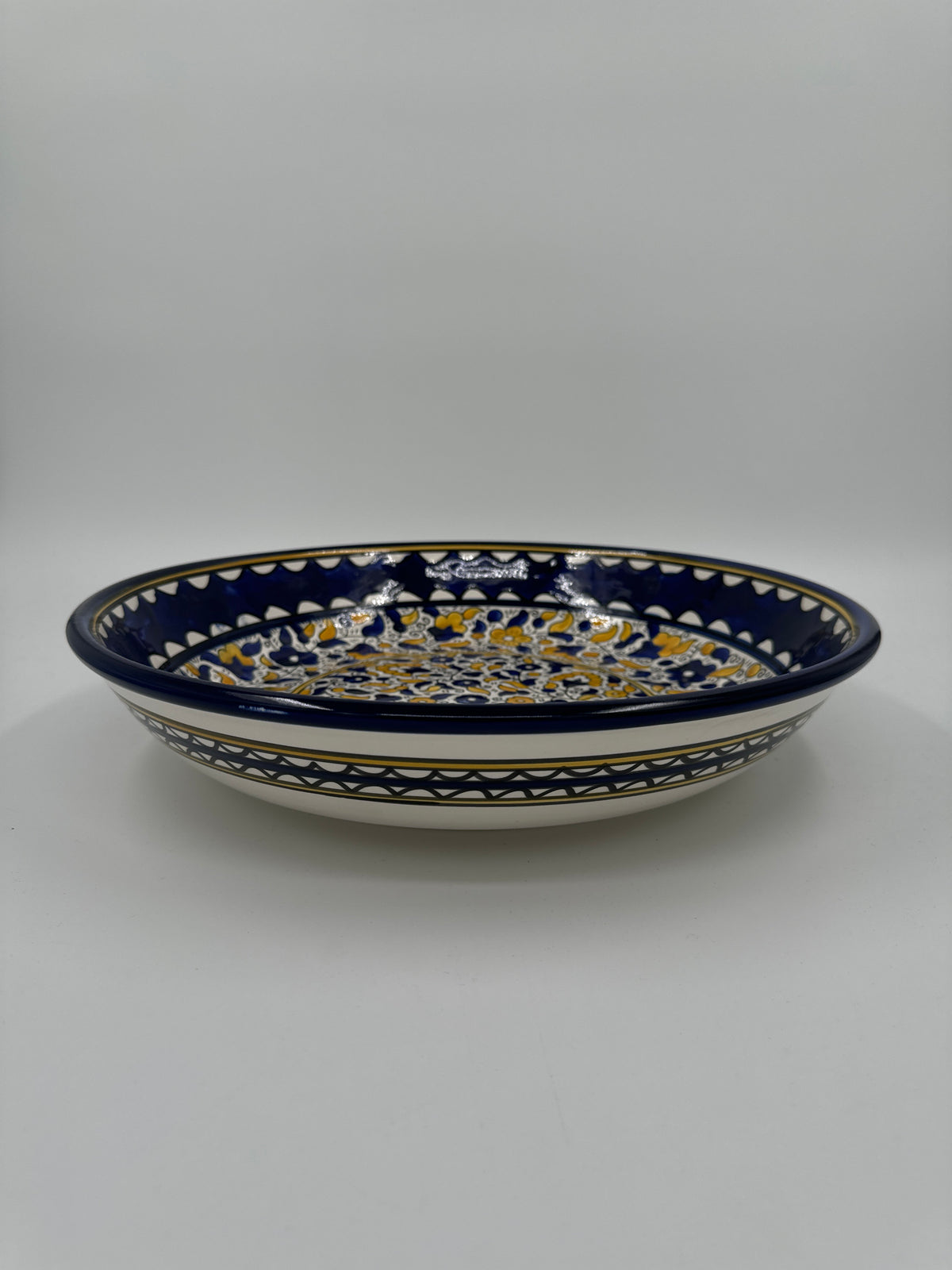 Al-Khalil dypt brett 37 cm gult