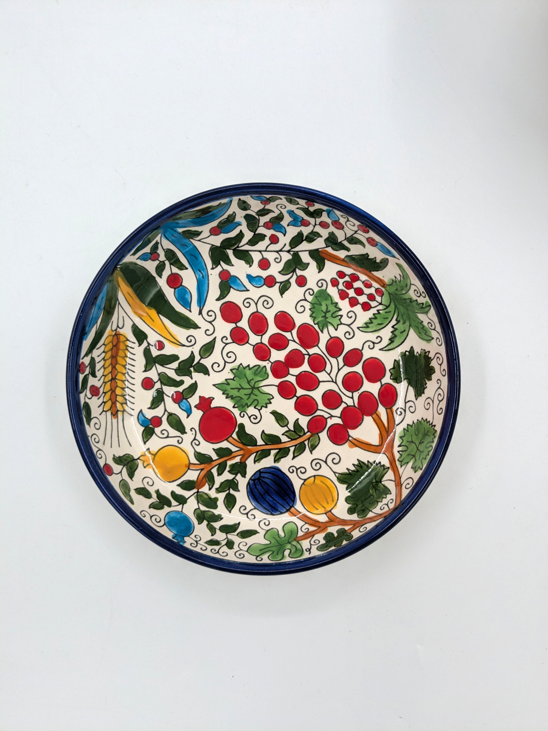 Jenin-skål oransje 15 cm