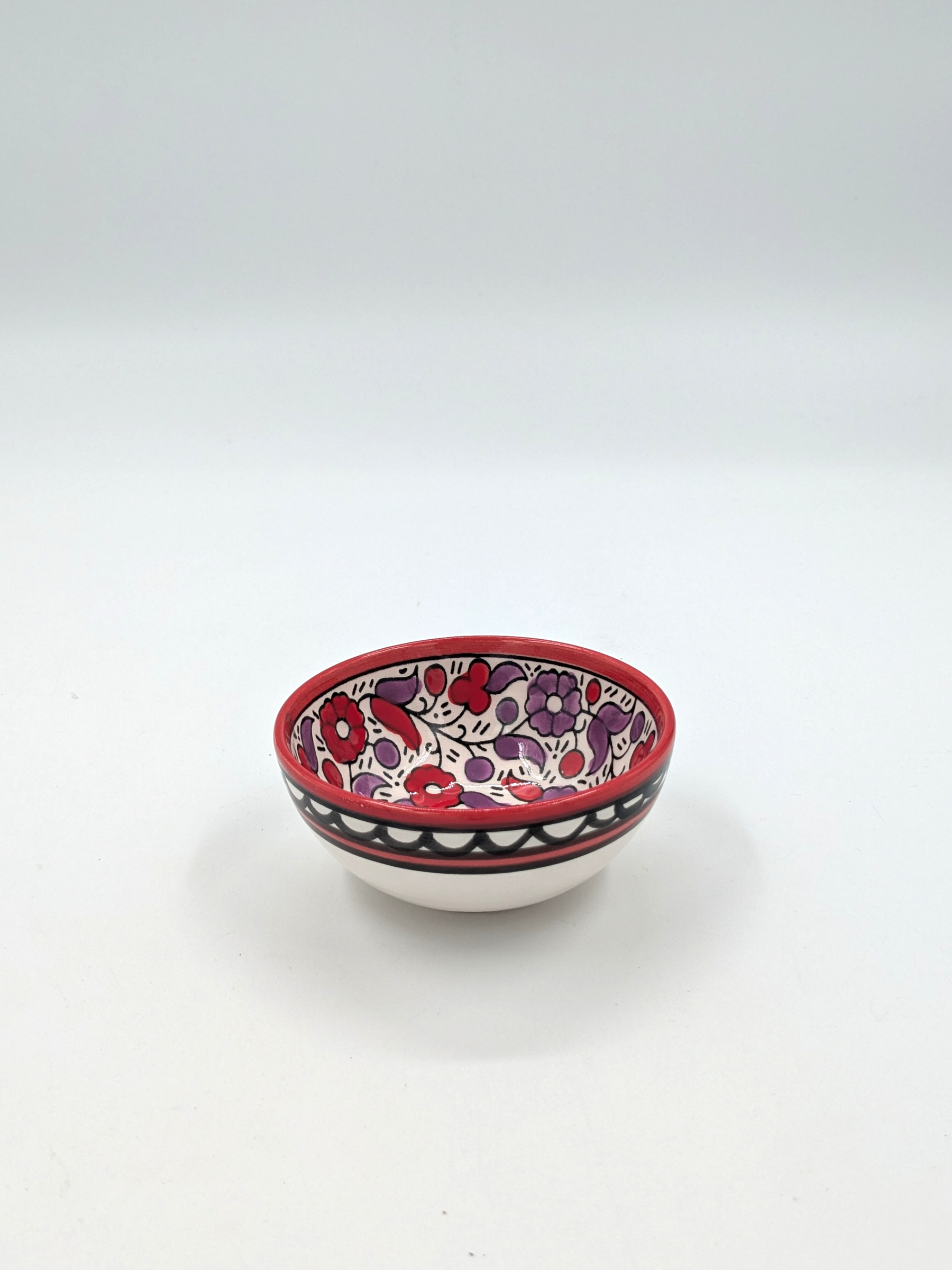 Bol 9 cm-rouge/lavande