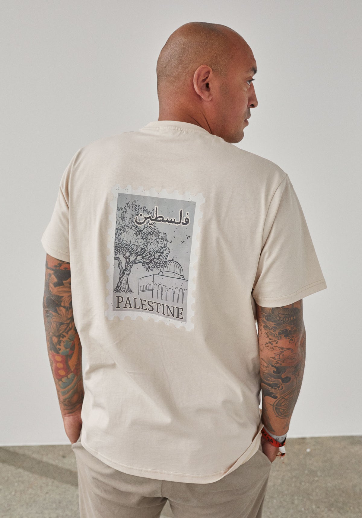Palestina-frimerket T-skjorte