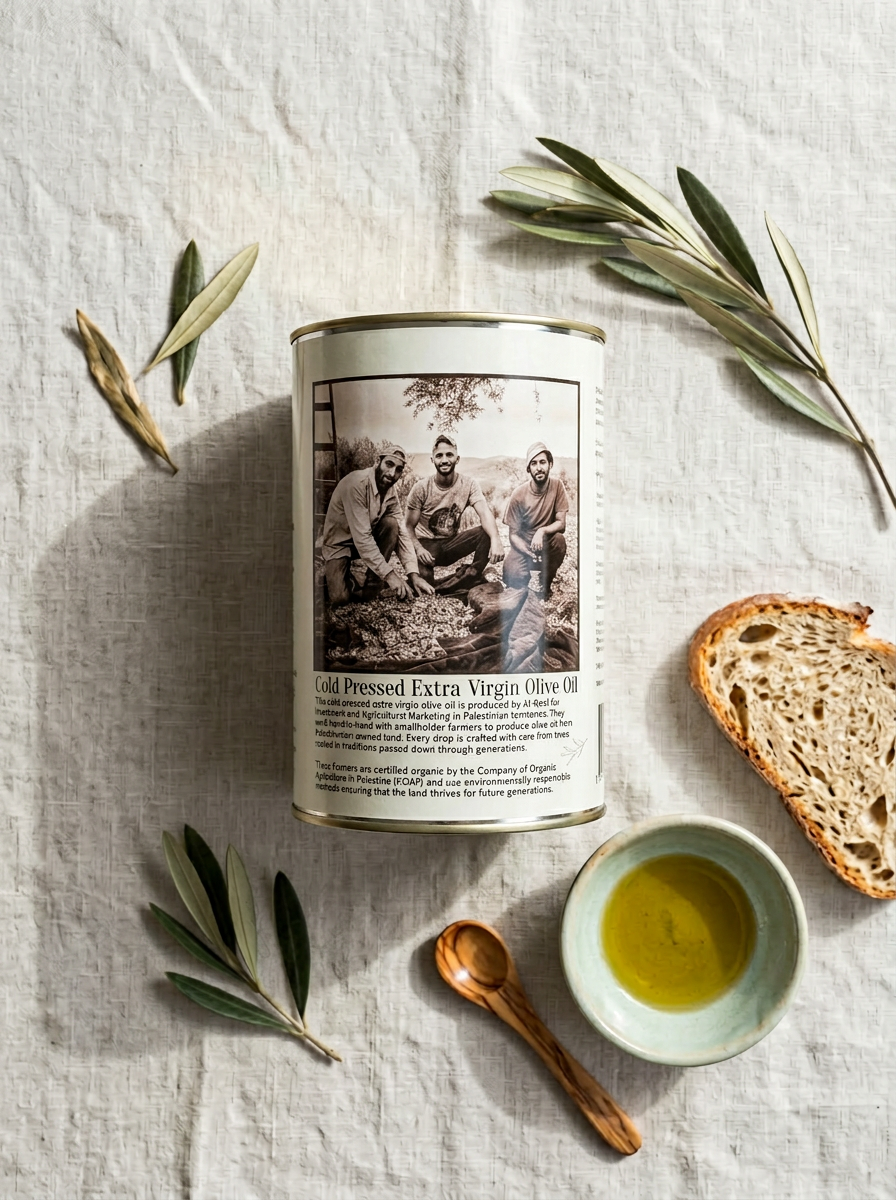 Olio extra vergine d'oliva biologico - 1L