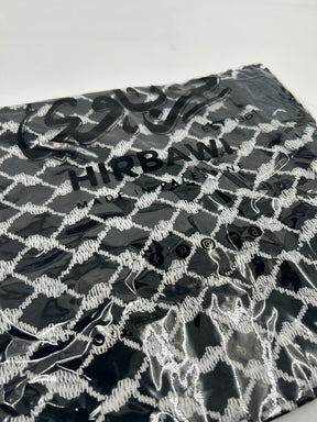 Authentisches Hirbawi-Kuffiyeh – schwarz