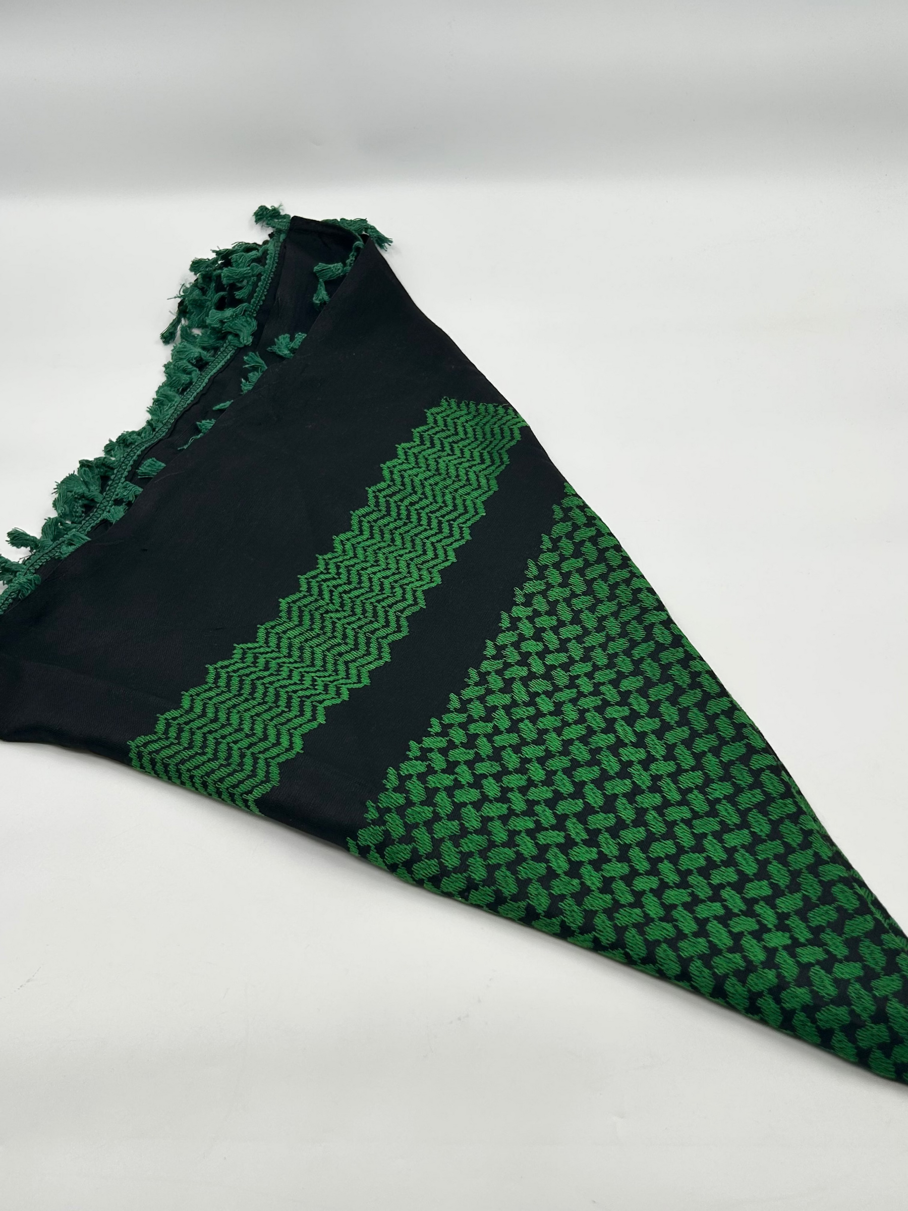 Authentic Hirbawi kuffiyeh - green