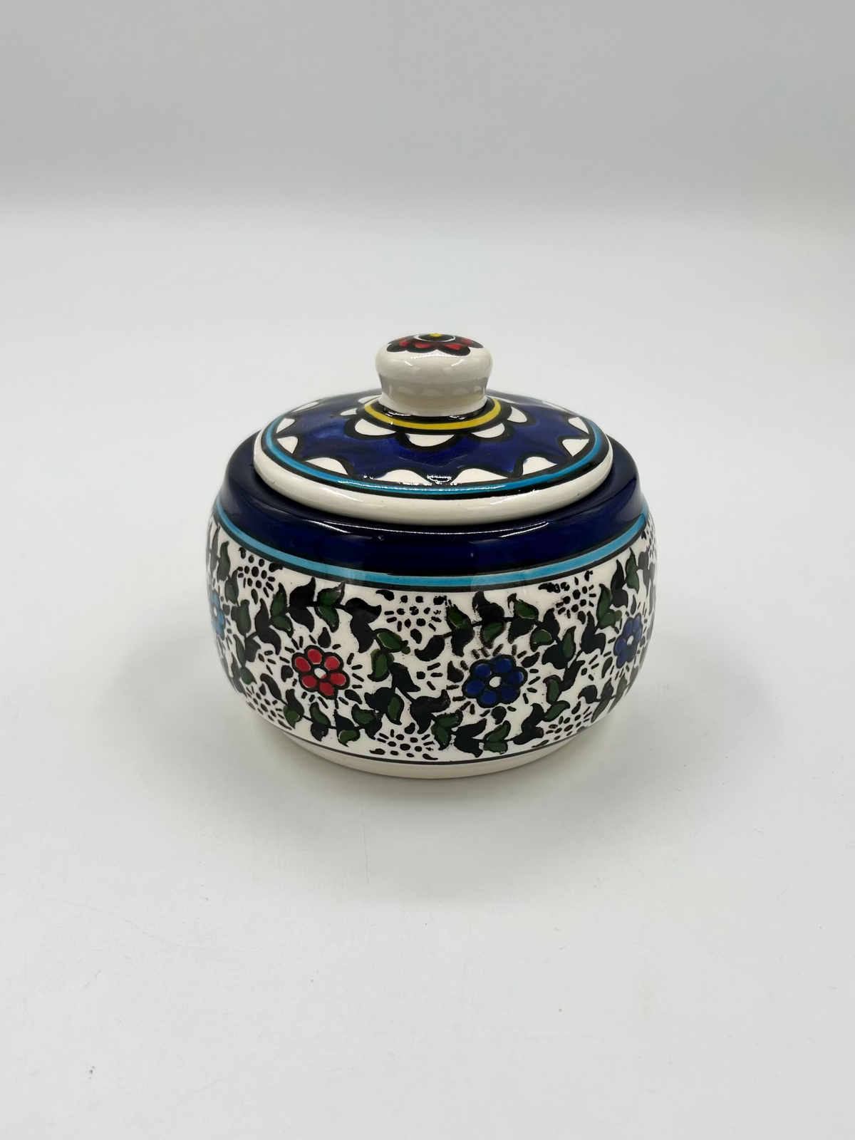 Jar with lid - ramallah multicolored