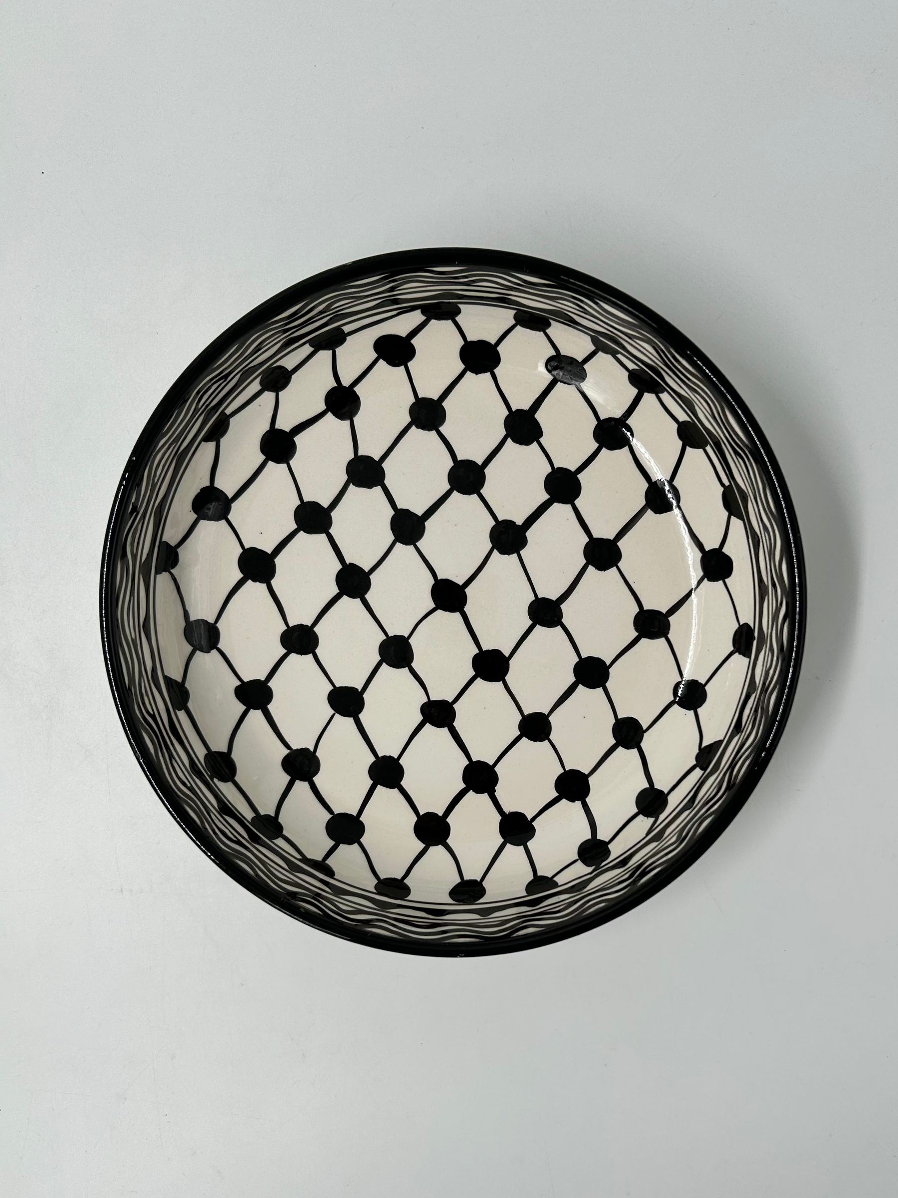 Jenin-skål oransje 15 cm