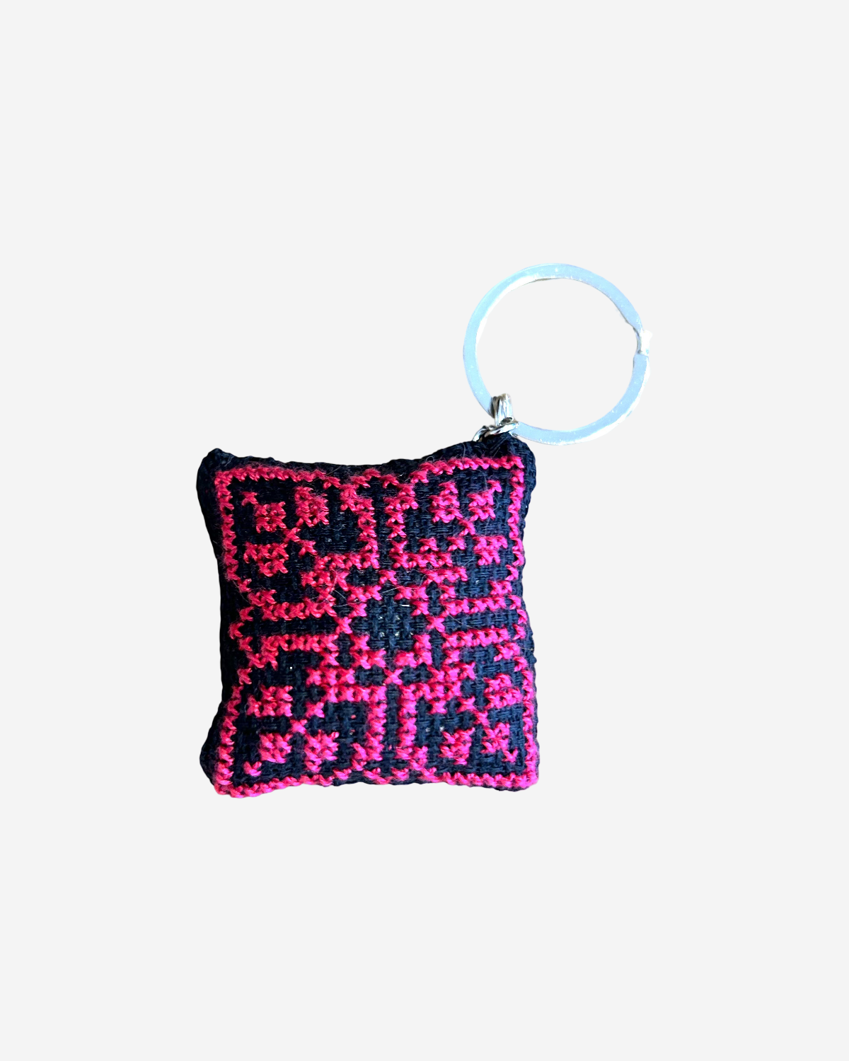Portachiavi Tatreez - fucsia