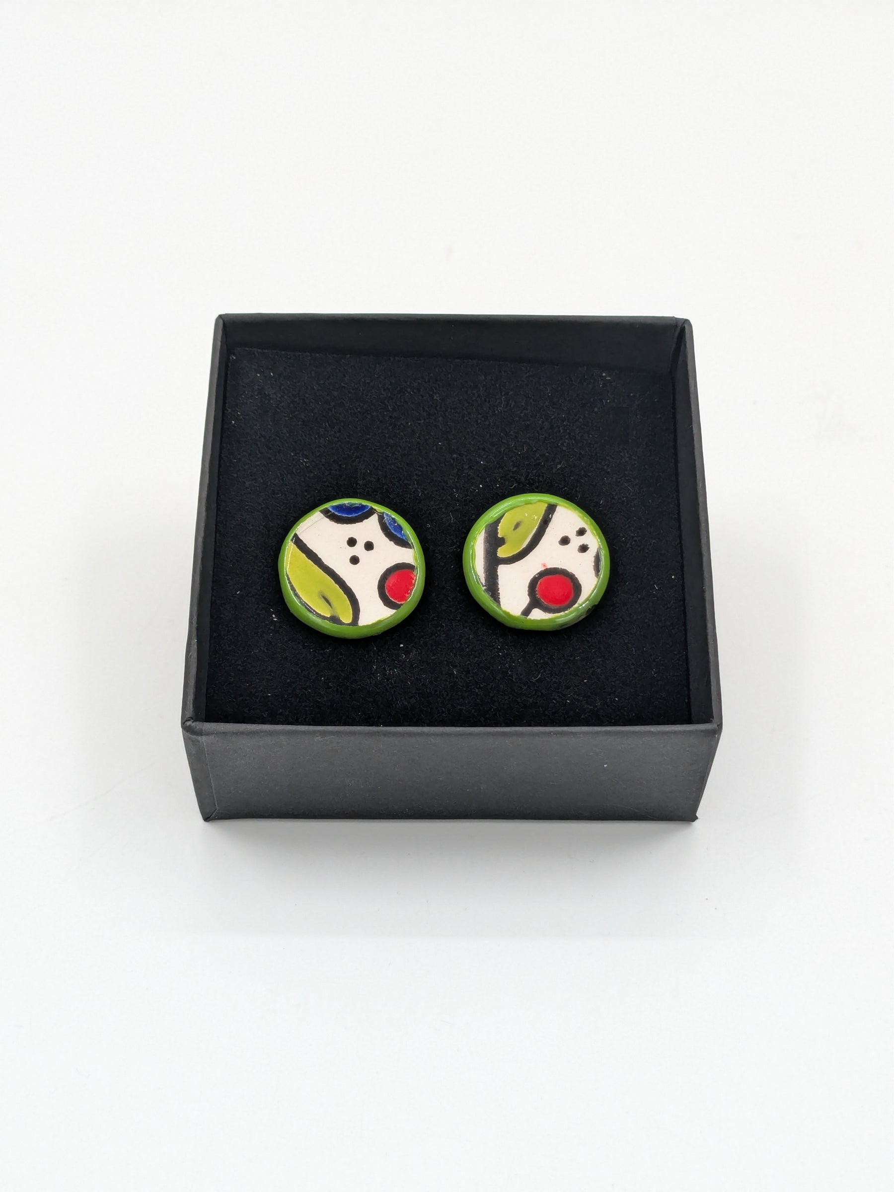 Handmade earrings, 19 mm