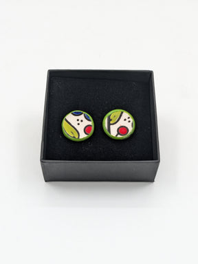 Handmade earrings, 19 mm