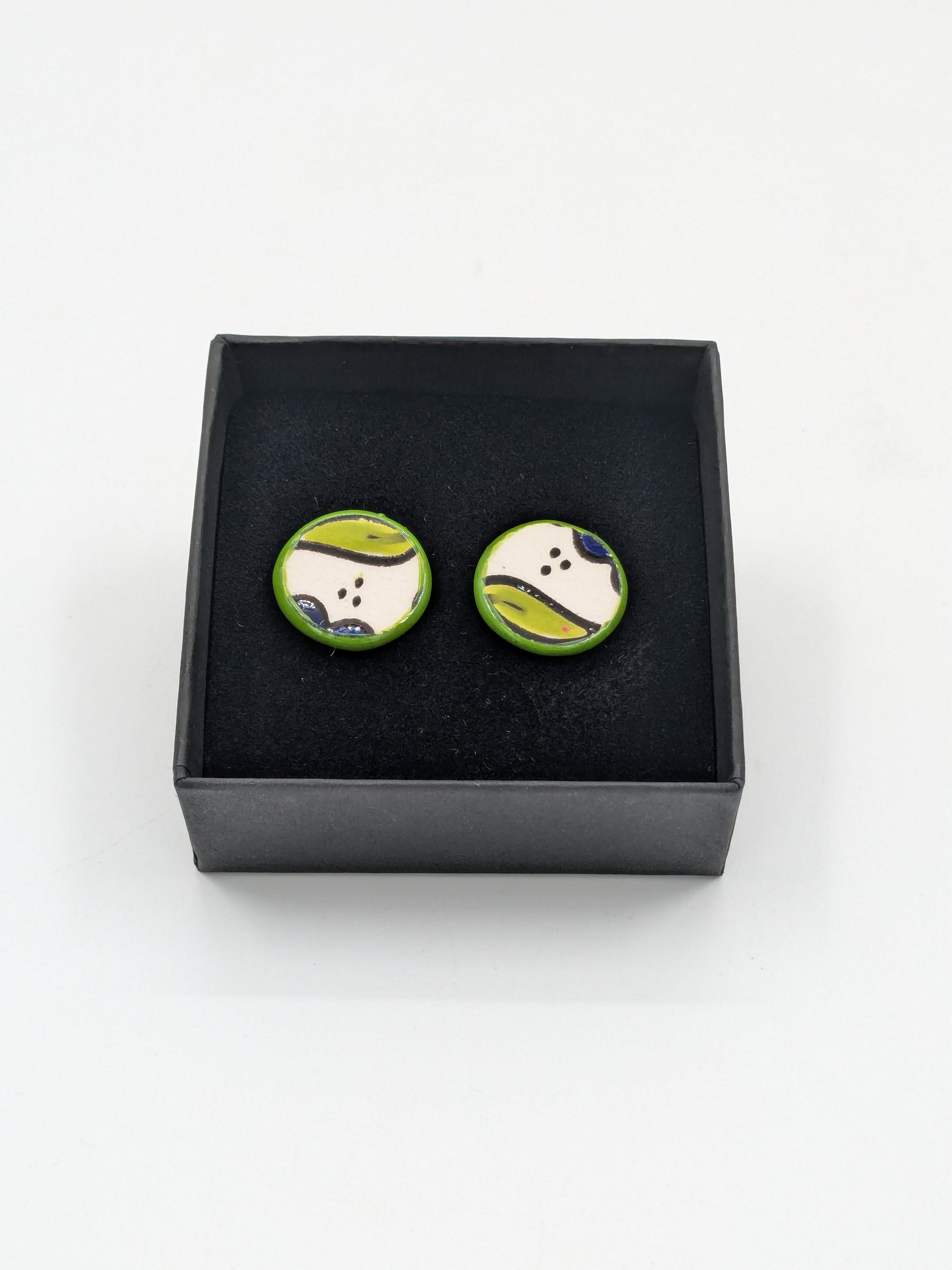 Handmade earrings, 19 mm