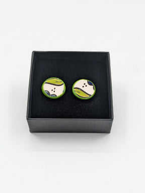 Handmade earrings, 19 mm