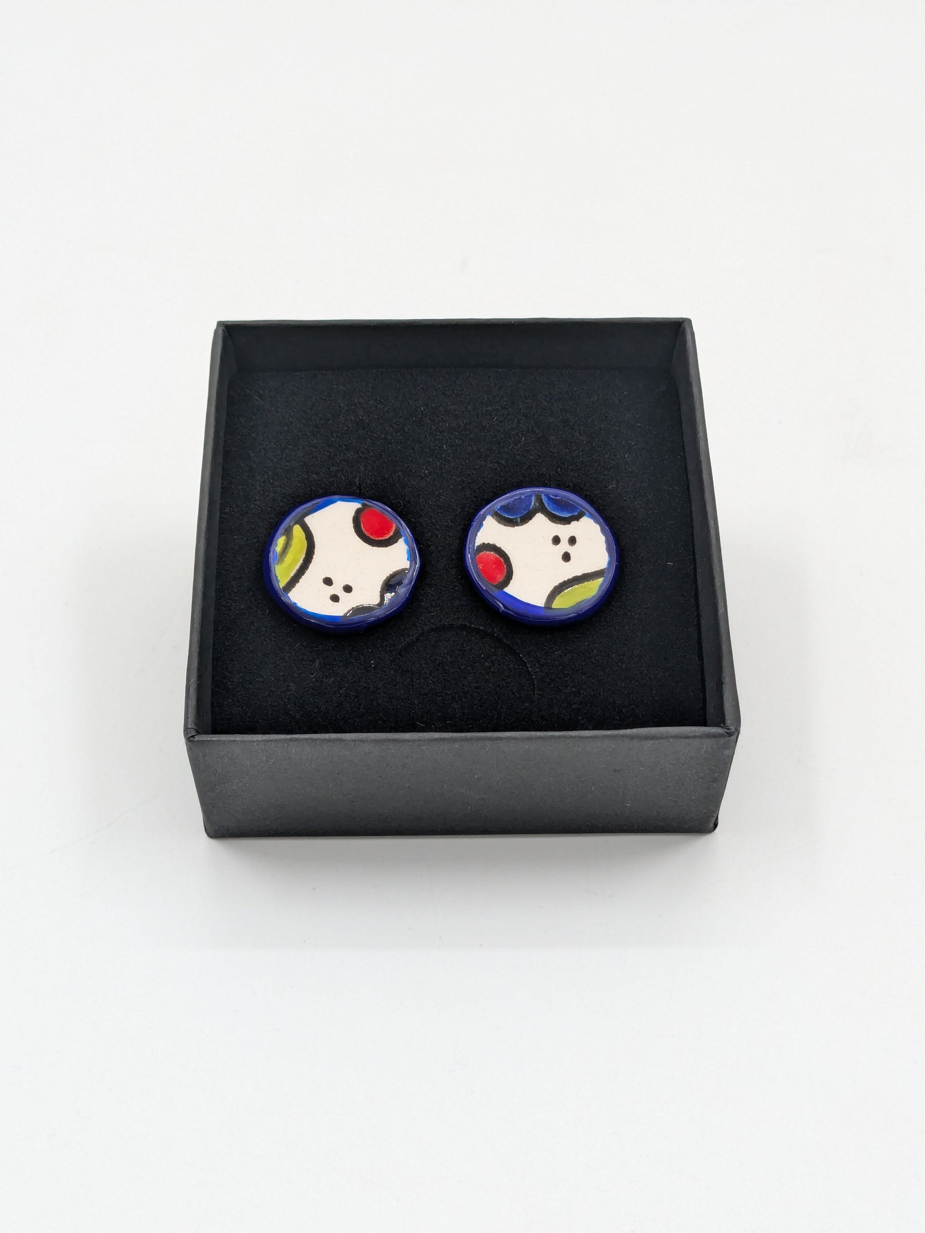 Handmade earrings, 19 mm