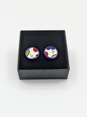 Handmade earrings, 19 mm