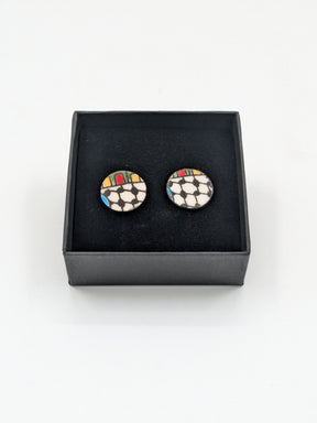 Handmade earrings, 19 mm