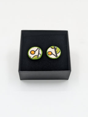 Handmade earrings, 19 mm