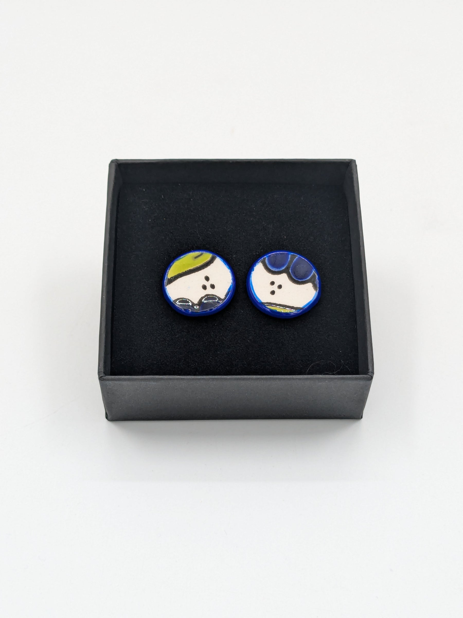 Handmade earrings, 19 mm