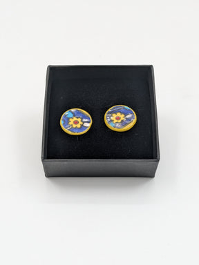 Handmade earrings, 19 mm