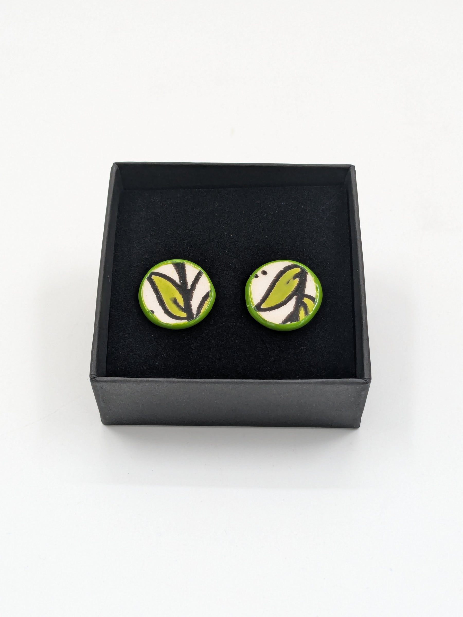 Handmade earrings, 19 mm