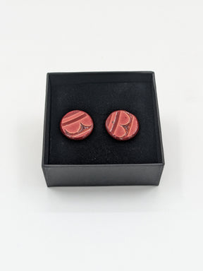 Handmade earrings, 19 mm