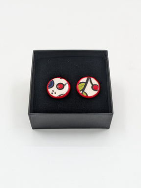 Handmade earrings, 19 mm