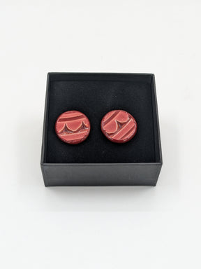 Handmade earrings, 19 mm