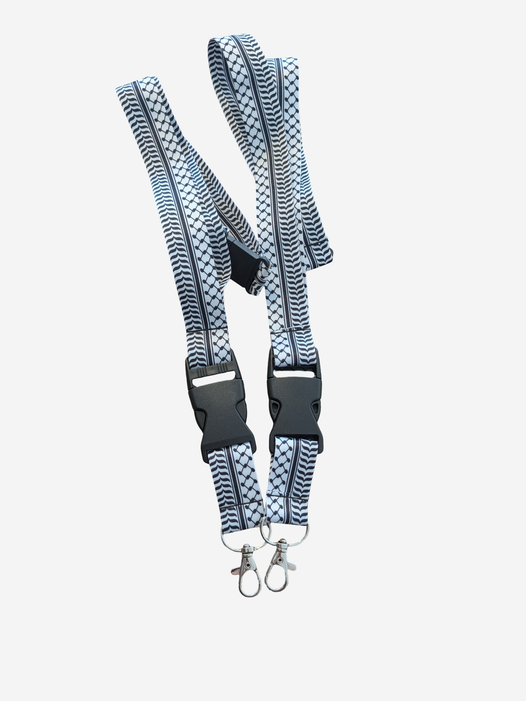 Long key chain with kuffiye pattern - set of 2.
