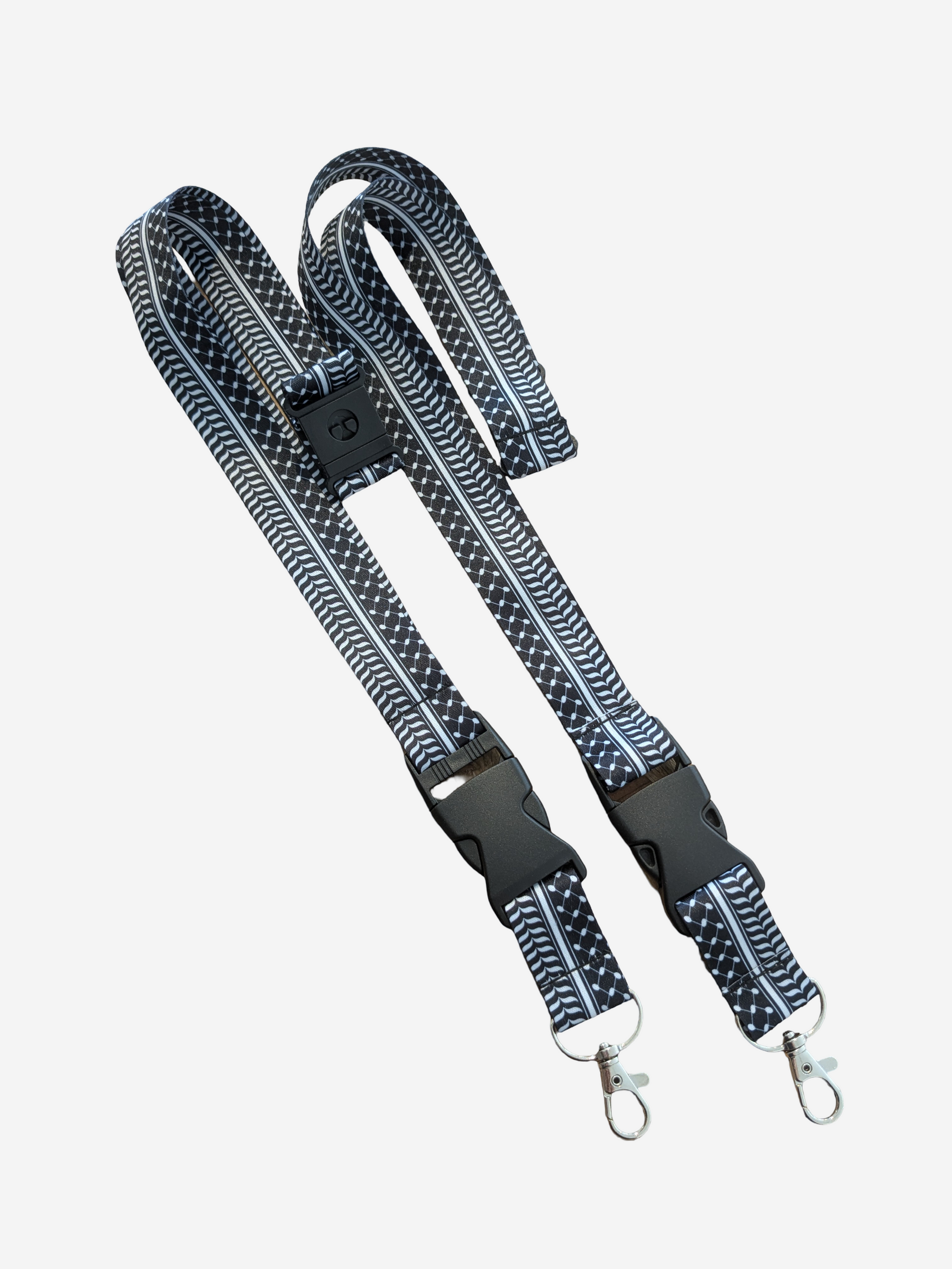 Long key chain with kuffiye pattern - set of 2.