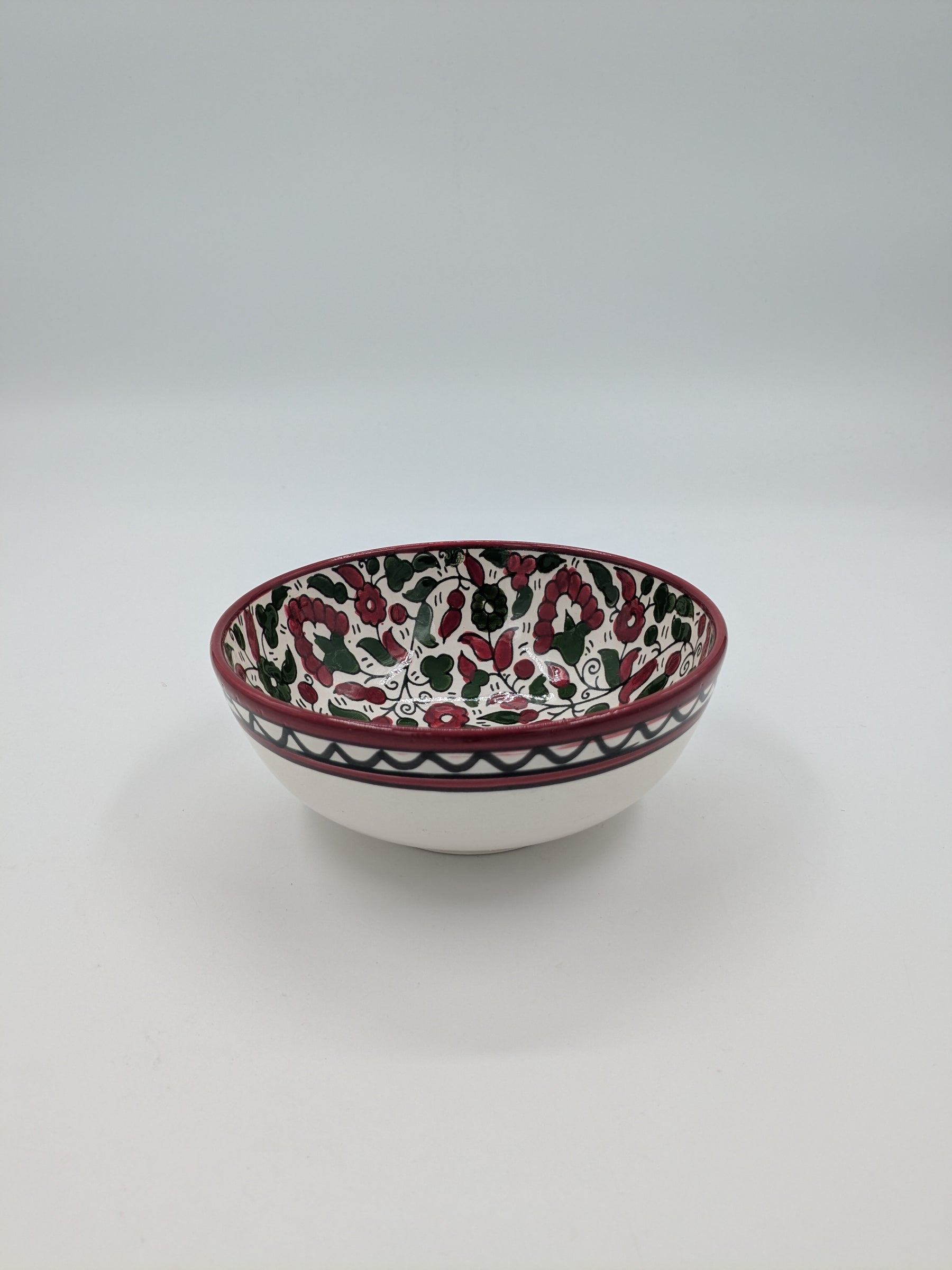 Jenin-skål oransje 15 cm