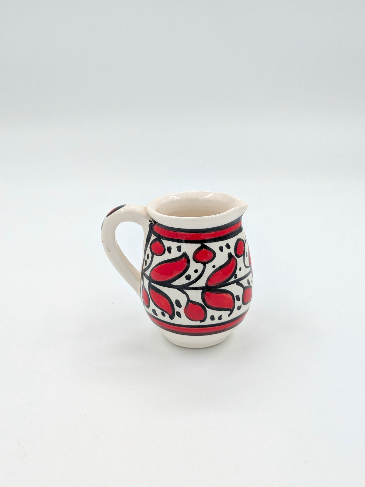 Brocca per il latte - rossa