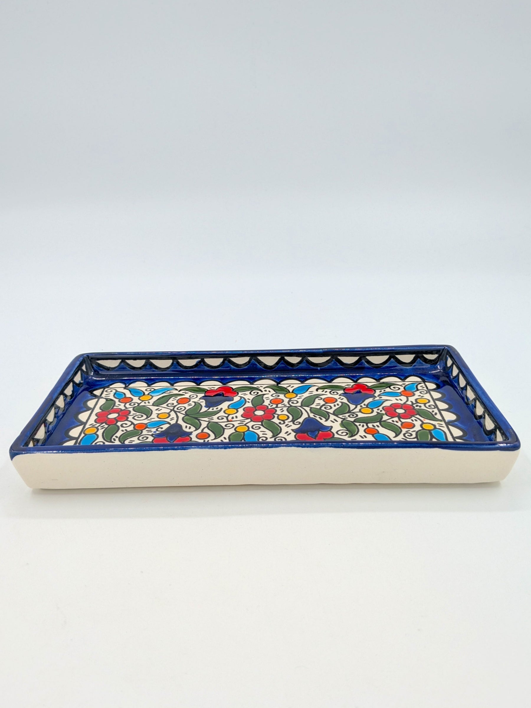 Serving dish - multi-coloured