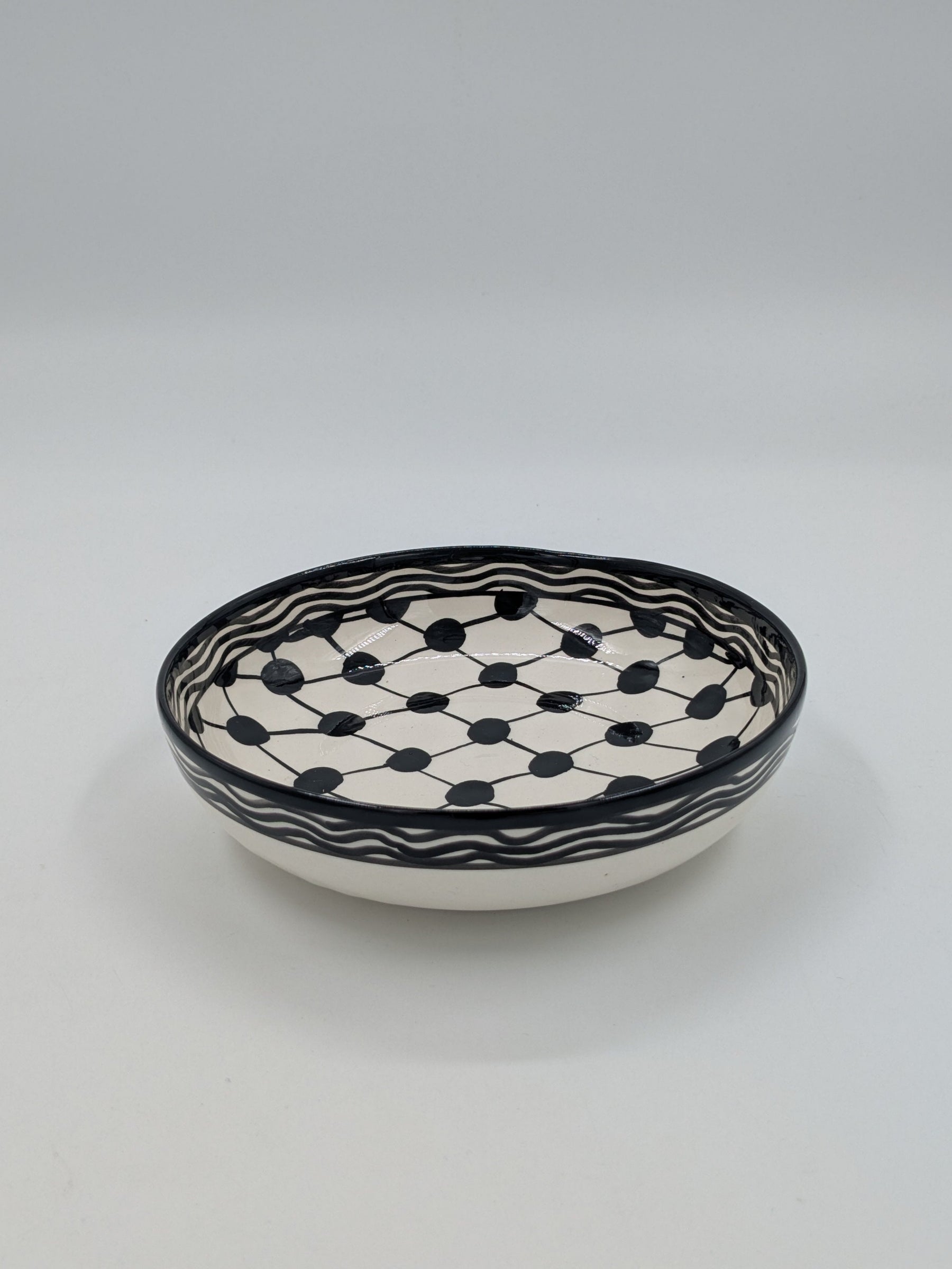 Jenin-skål oransje 15 cm