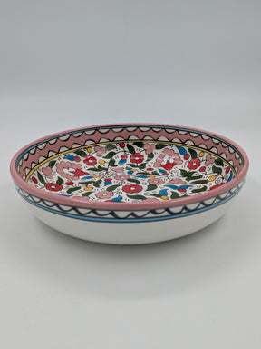 Servierschale 18 cm - Bordeaux/Grün