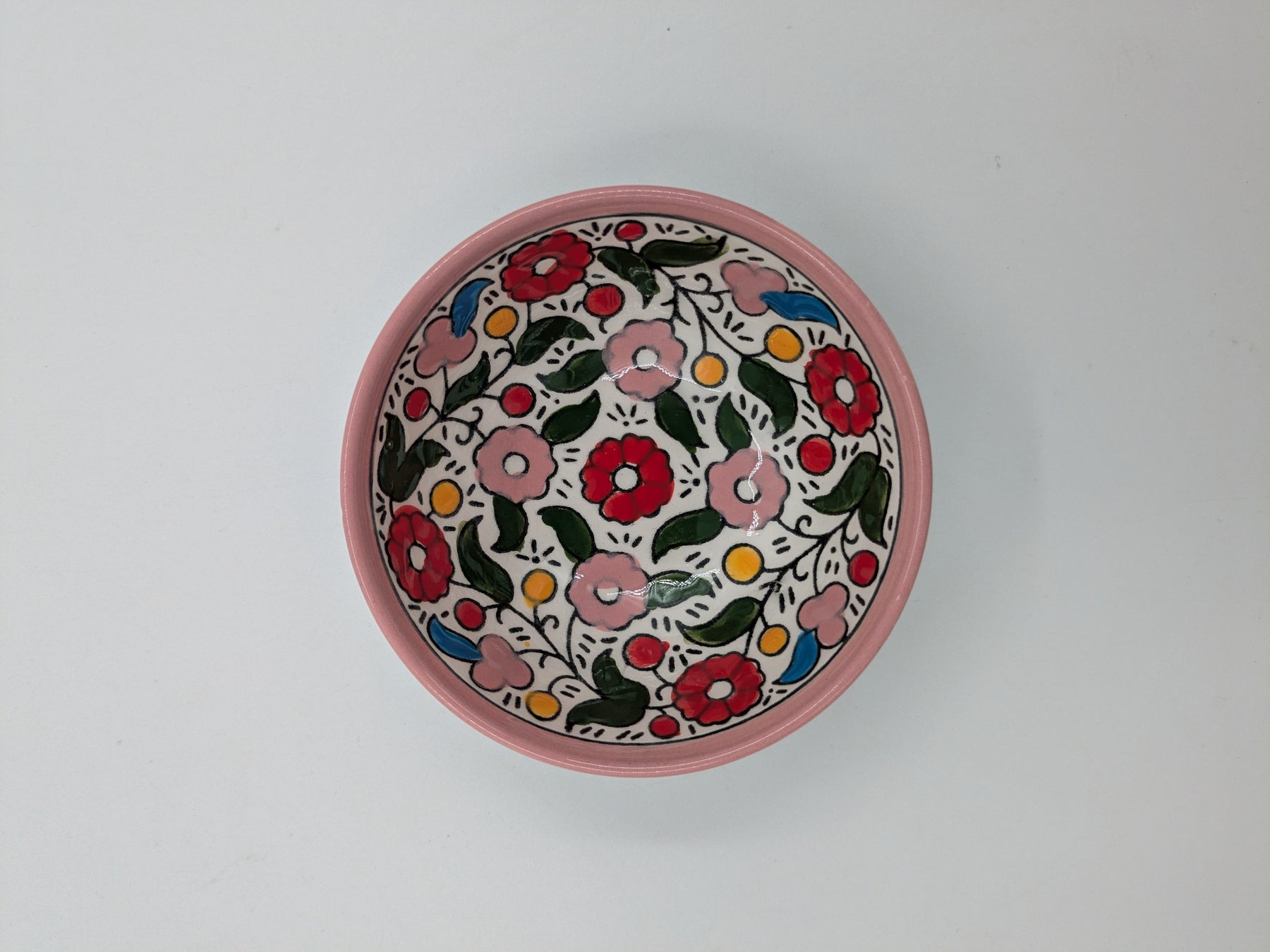 Jenin-skål oransje 15 cm