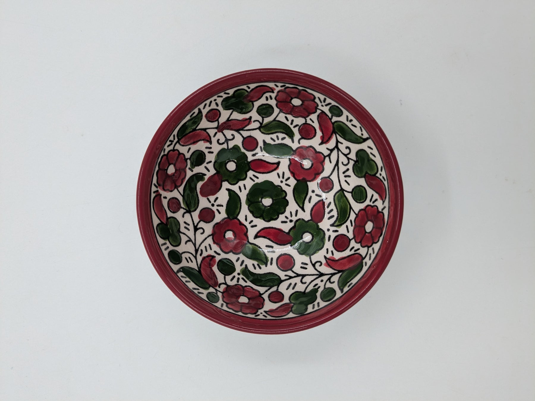 Jenin-skål oransje 15 cm